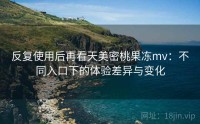 反复使用后再看天美密桃果冻mv：不同入口下的体验差异与变化