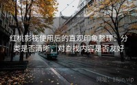 红桃影视使用后的直观印象整理：分类是否清晰，对查找内容是否友好