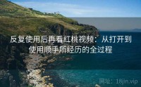 反复使用后再看红桃视频：从打开到使用顺手所经历的全过程