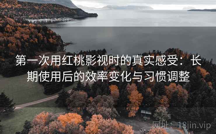 第一次用红桃影视时的真实感受：长期使用后的效率变化与习惯调整