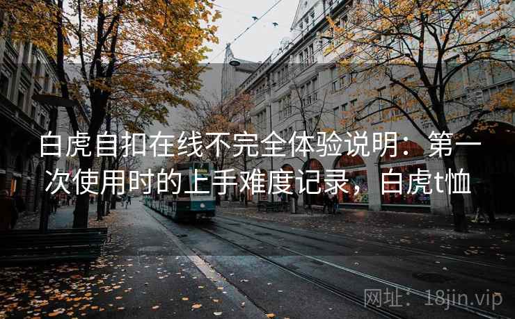 白虎自扣在线不完全体验说明：第一次使用时的上手难度记录，白虎t恤