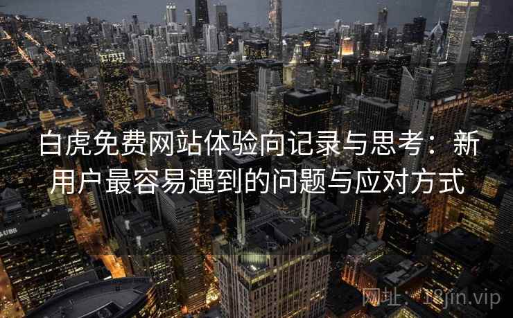 白虎免费网站体验向记录与思考：新用户最容易遇到的问题与应对方式